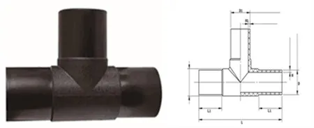 ASTM IPS INCH Butt Fusion Tee Fittings ASTM IPS INCH Butt Fusion Tee Fittings